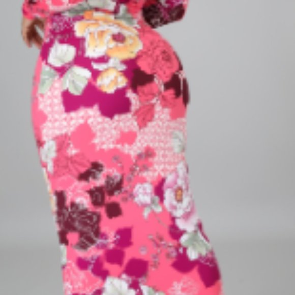 Floral Glory Dress. - Picture 5 of 10